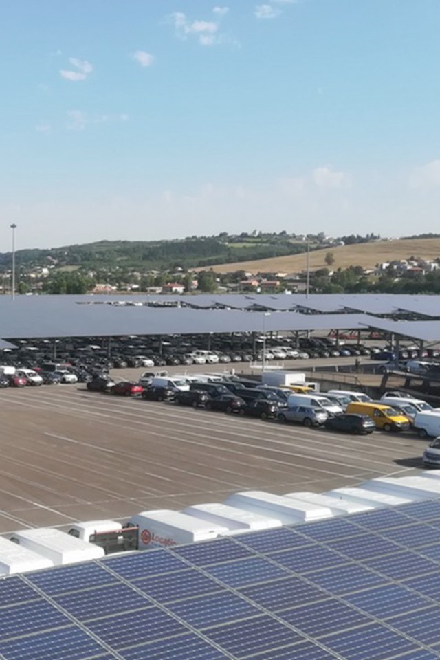 Allosun-SITE INDUSTRIEL (Ombrières) 80 000 m²