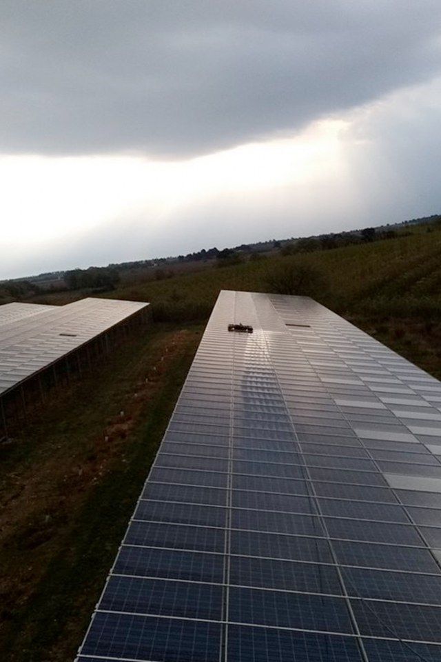 Allosun-TOITURE AGRICOLE 600 m²